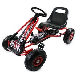 Carting cu pedale Lean Cars A-15 Go-Kart (Red) Thumb