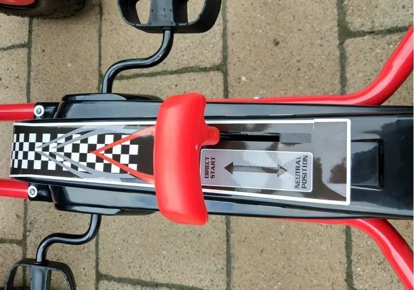 Carting cu pedale Lean Cars A-15 Go-Kart (Red)