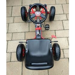 Carting cu pedale Lean Cars A-15 Go-Kart (Red) Thumb