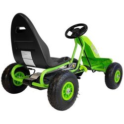 Carting cu pedale Lean Cars Go-Cart A-18 (Green) Thumb