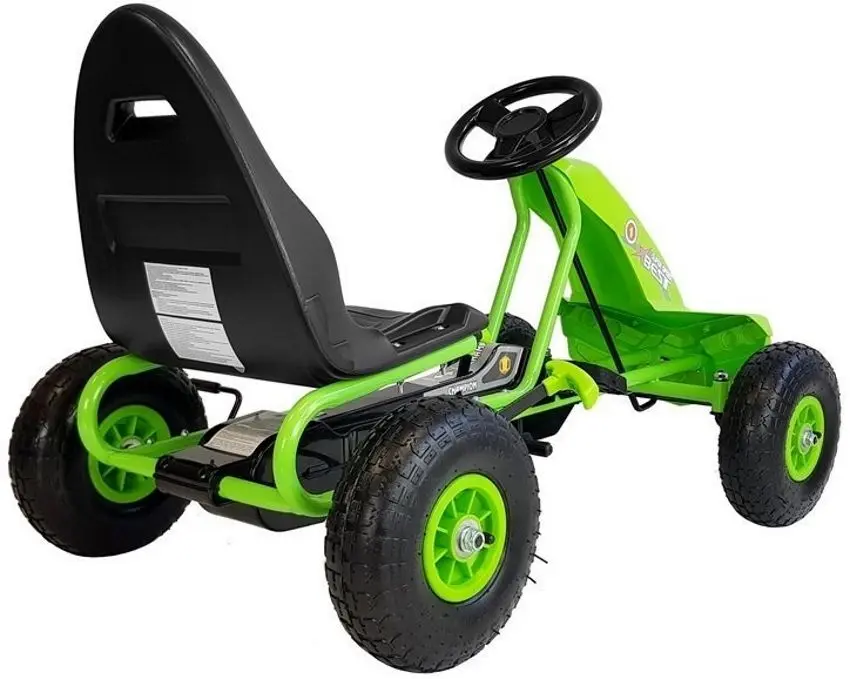 Carting cu pedale Lean Cars Go-Cart A-18 (Green)