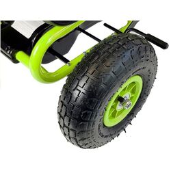 Carting cu pedale Lean Cars Go-Cart A-18 (Green) Thumb