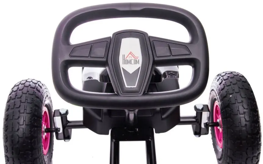 Carting cu pedale Lean Cars GoKart G18 (Pink)