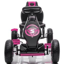 Carting cu pedale Lean Cars GoKart G18 (Pink) Thumb