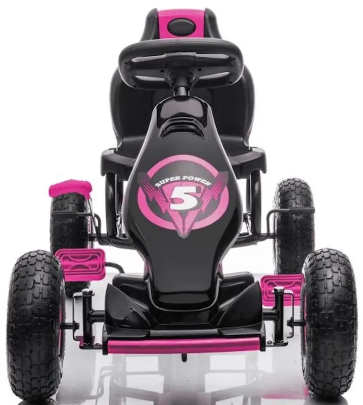 Carting cu pedale Lean Cars GoKart G18 (Pink)