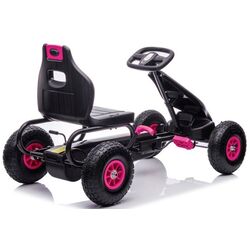 Carting cu pedale Lean Cars GoKart G18 (Pink) Thumb