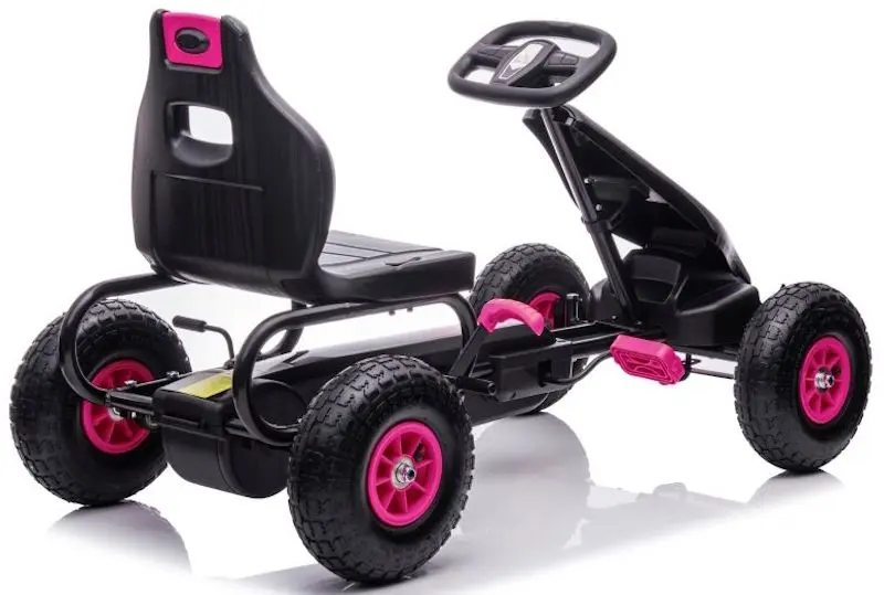 Carting cu pedale Lean Cars GoKart G18 (Pink)