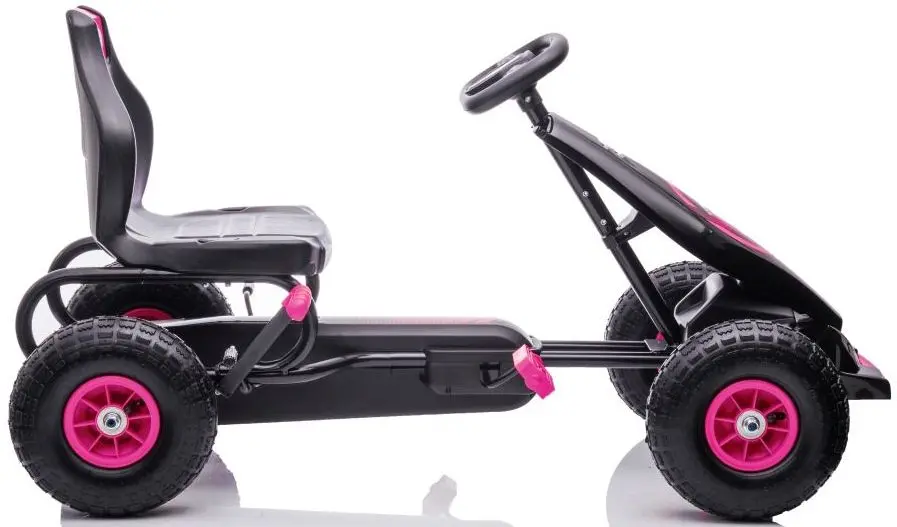Carting cu pedale Lean Cars GoKart G18 (Pink)