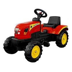 Tractor cu pedale si remorca Lean Cars 5228 (Red/Yellow) Thumb