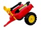 Tractor cu pedale si remorca Lean Cars 5228 (Red/Yellow)