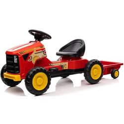 Tractor cu pedale si remorca Lean Cars G206 (Red) Thumb