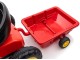 Tractor cu pedale si remorca Lean Cars G206 (Red)