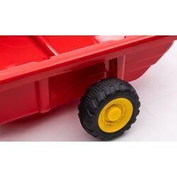 Tractor cu pedale si remorca Lean Cars G206 (Red) Thumb