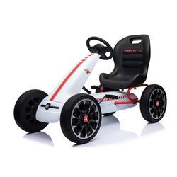 Carting cu pedale Lean Sport Abarth 2176 (White)