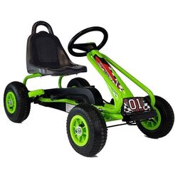 Carting cu pedale Lean Toys G201 (Green)