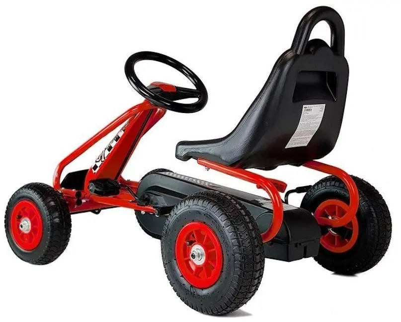 Картинг с педалями Lean Toys G201 (Red)