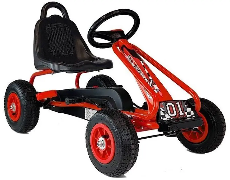 Картинг с педалями Lean Toys G201 (Red)