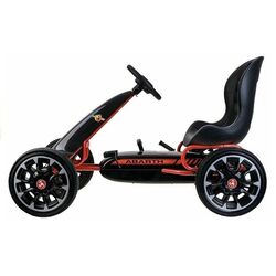 Carting cu pedale Lean Toys Go-Cart Abarth (Black) Thumb