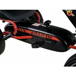 Carting cu pedale Lean Toys Go-Cart Abarth (Black) Thumb