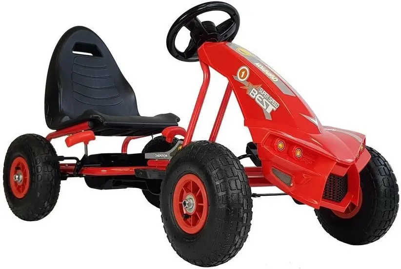 Carting cu pedale LeanToys Go-Cart A-18 (Red)