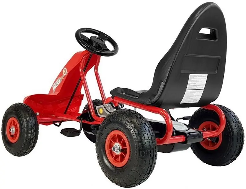 Carting cu pedale LeanToys Go-Cart A-18 (Red)
