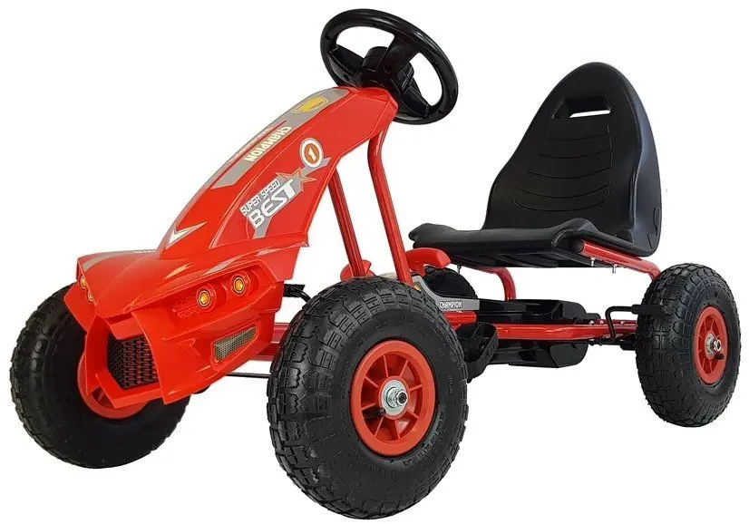 Carting cu pedale LeanToys Go-Cart A-18 (Red)