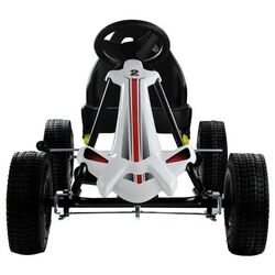 Carting cu pedale LeanToys Go-Kart Monster (White/Black) Thumb