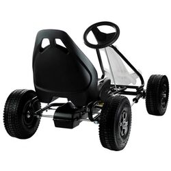 Carting cu pedale LeanToys Go-Kart Monster (White/Black) Thumb