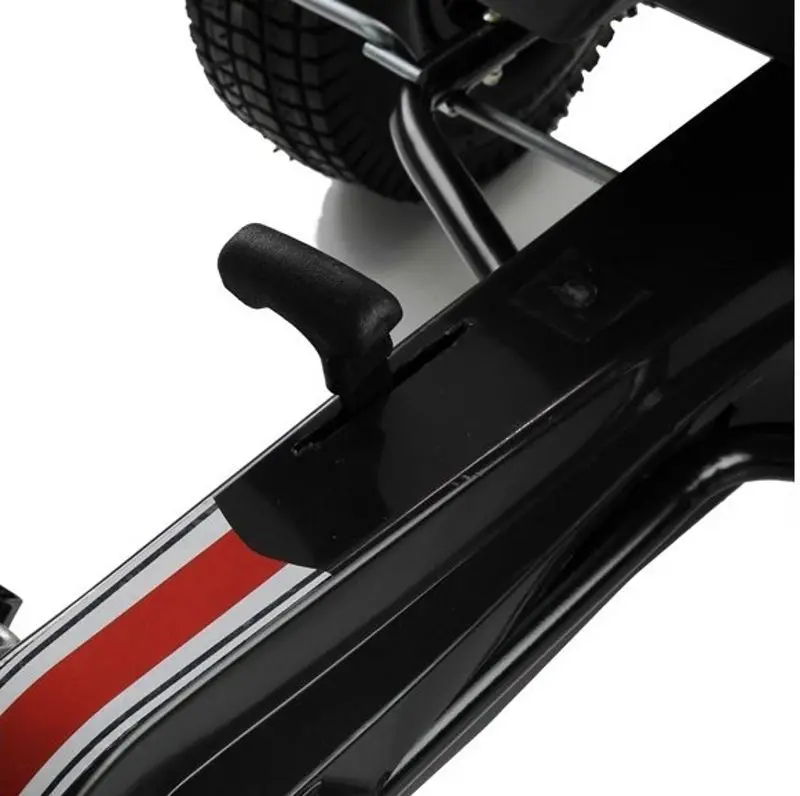 Carting cu pedale LeanToys Go-Kart Monster (White/Black)