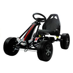Carting cu pedale LeanToys Monster 3835 (Black)