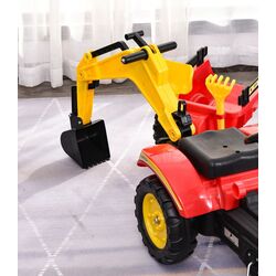 Tractor pedale cu cupa LeanToys Branson 5229 (Red) Thumb