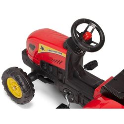 Tractor pedale cu cupa LeanToys Branson 5229 (Red) Thumb