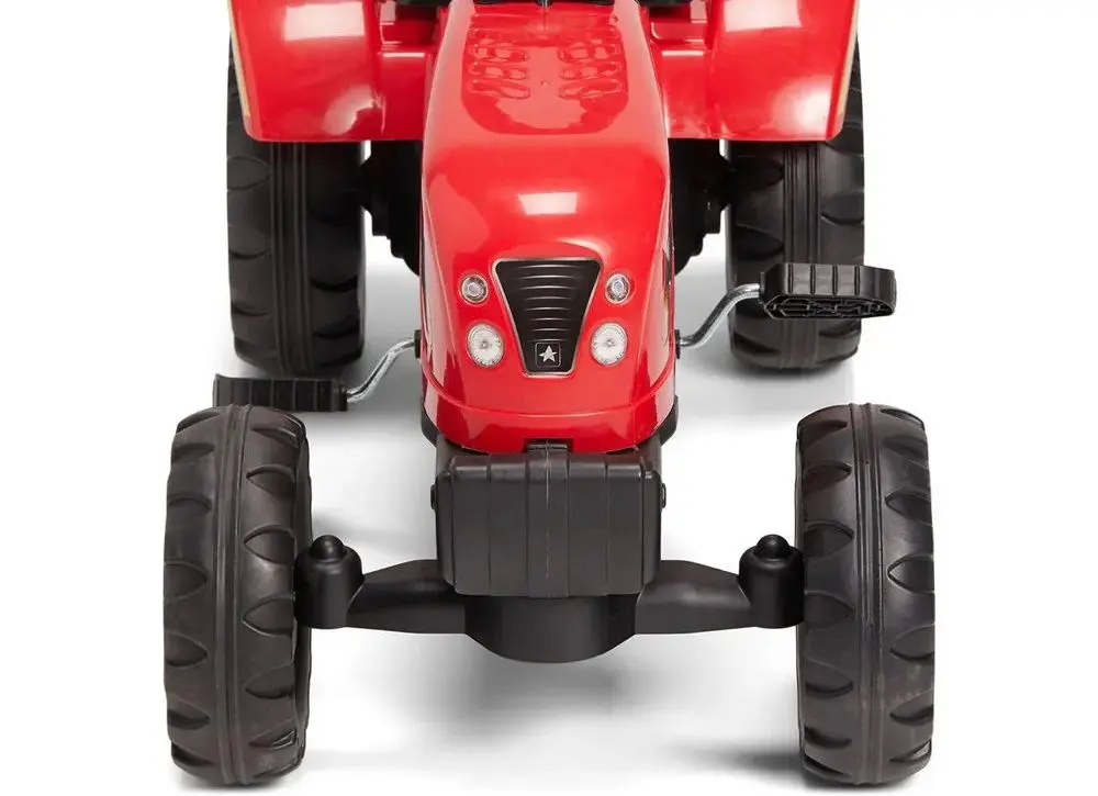 Tractor pedale cu cupa LeanToys Branson 5229 (Red)