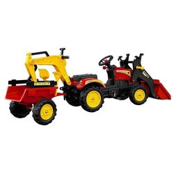 Tractor cu pedale remorca si cupa Benson (Red) Thumb