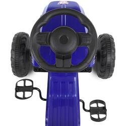 Tractor cu pedale si remorca Lean Cars G206 (Blue/Yellow) Thumb