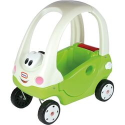 Masina-tolocar Little Tikes Grand Cozy Coupe Sport (White/Green)