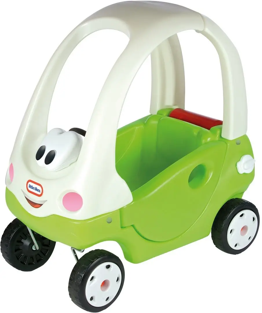 Masina-tolocar Little Tikes Grand Cozy Coupe Sport (White/Green)