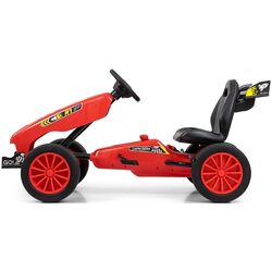 Carting cu pedale Milly Mally Go-Kart Rocket (Red) Thumb