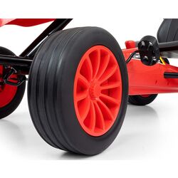 Carting cu pedale Milly Mally Go-Kart Rocket (Red) Thumb