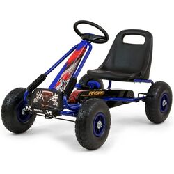 Carting cu pedale Milly Mally Go-Kart Thor (Blue)