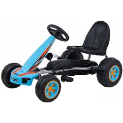 Carting cu pedale Milly Mally Go-Kart Viper (Blue)