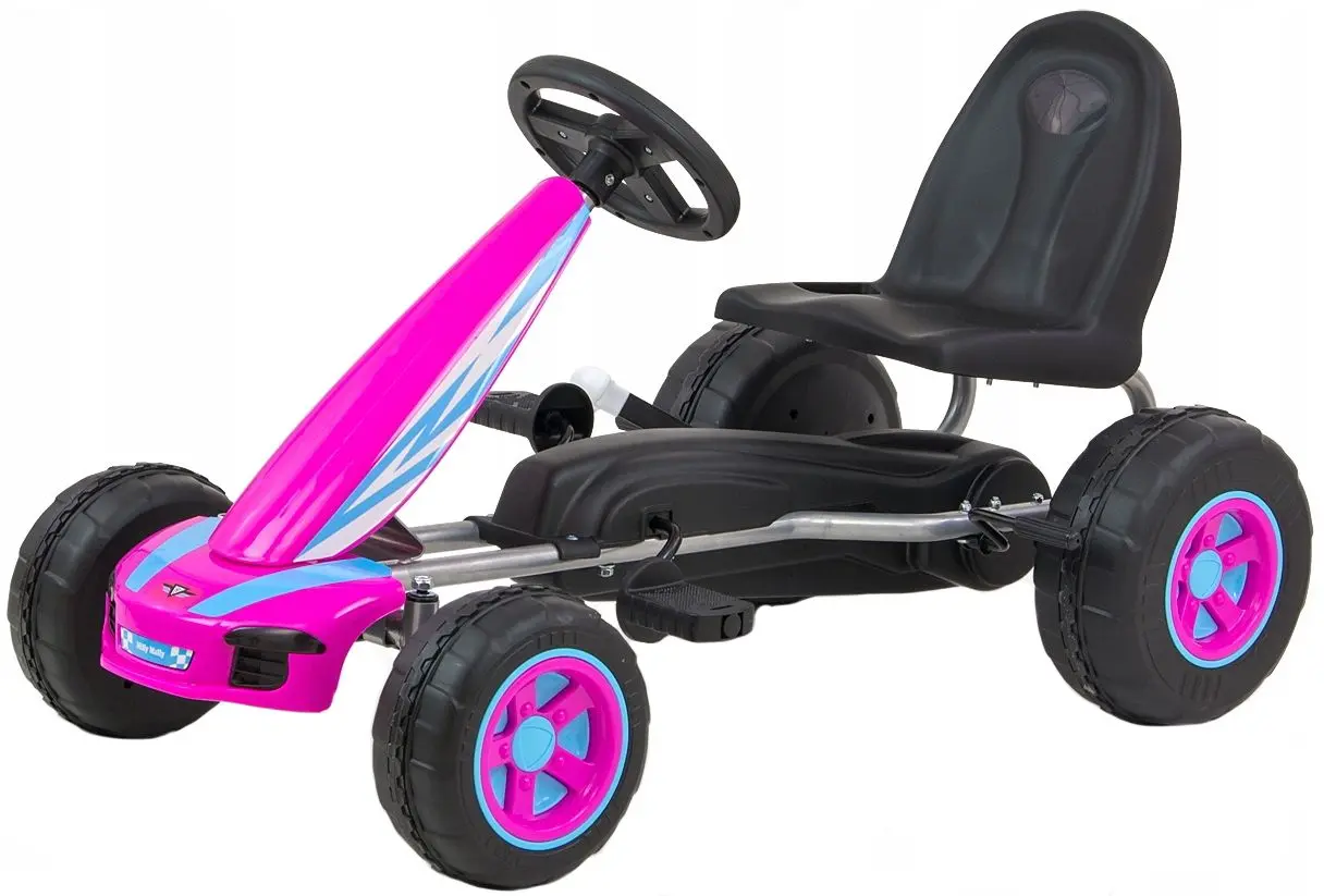 Картинг с педалями Milly Mally Go-Kart Viper (Pink)