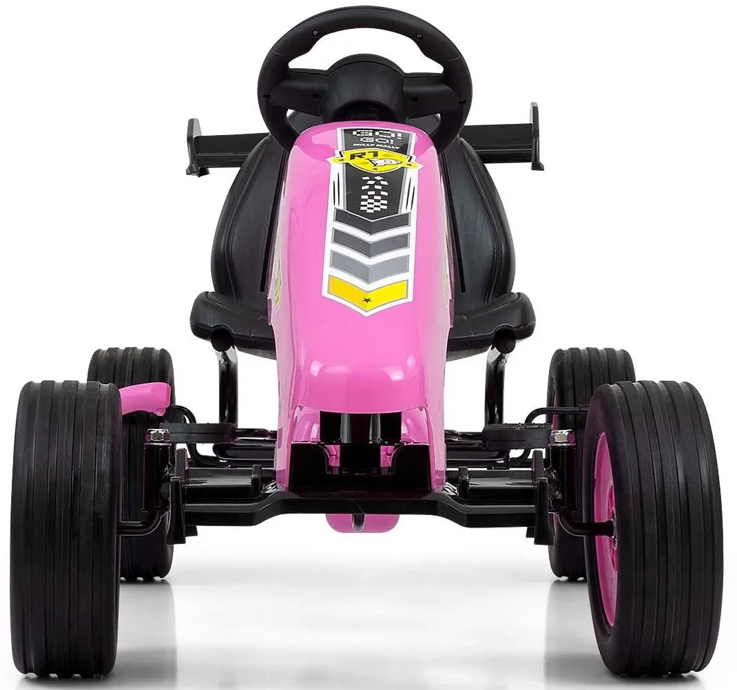 Картинг с педалями Milly Mally Rocket (Pink)