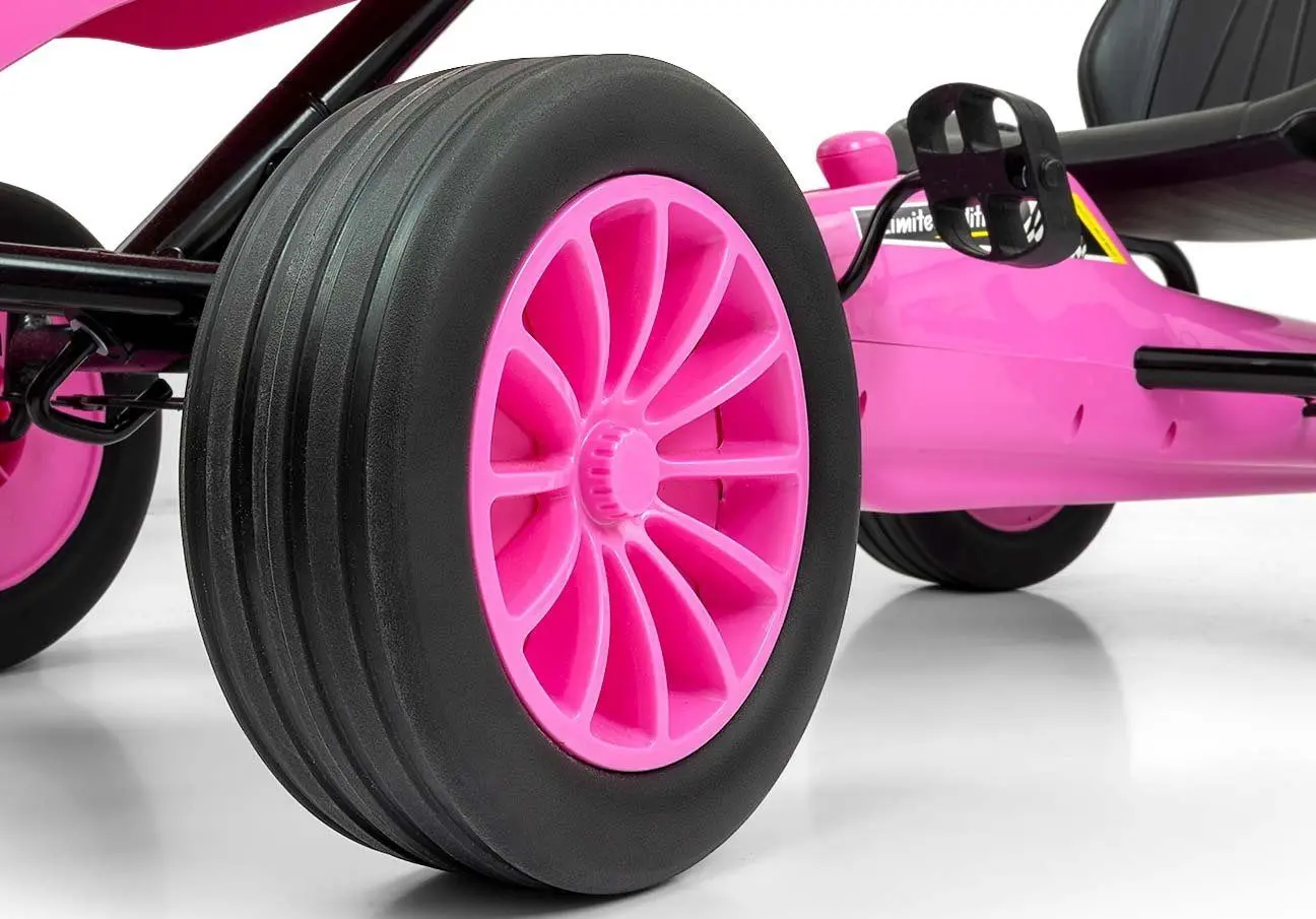 Картинг с педалями Milly Mally Rocket (Pink)