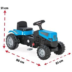 Tractor cu pedale Pilsan 07324 (Blue/Black) Thumb