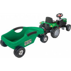Tractor pedale cu remorca Pilsan Big Power 07320 (Green) Thumb