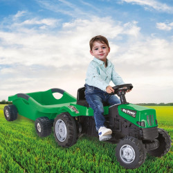 Tractor pedale cu remorca Pilsan Big Power 07320 (Green) Thumb