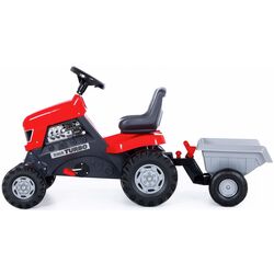 Tractor pedale cu remorca Полесье Turbo 52681 (Red) Thumb