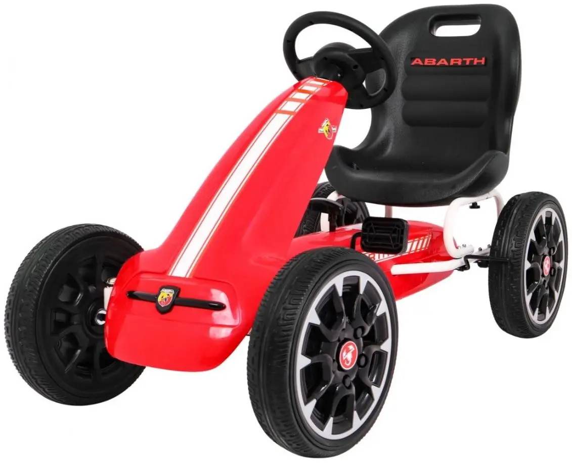 Carting cu pedale Ramiz Abarth (Red)