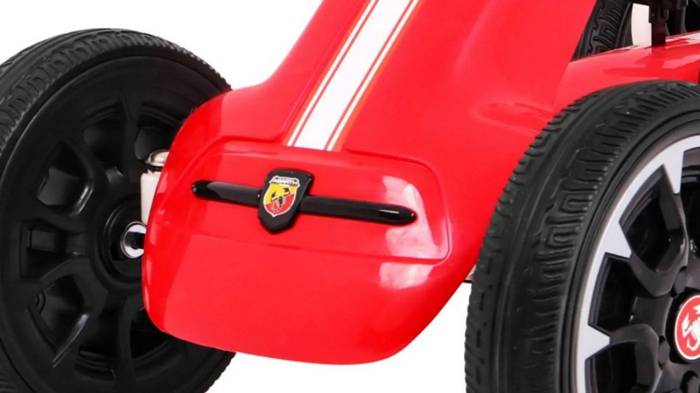 Carting cu pedale Ramiz Abarth (Red)